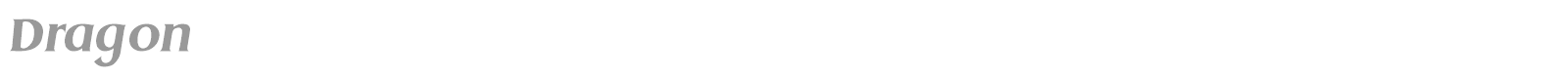 Dragon font preview